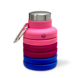 Ombre Collapsible- Pink, Burgundy & Blue